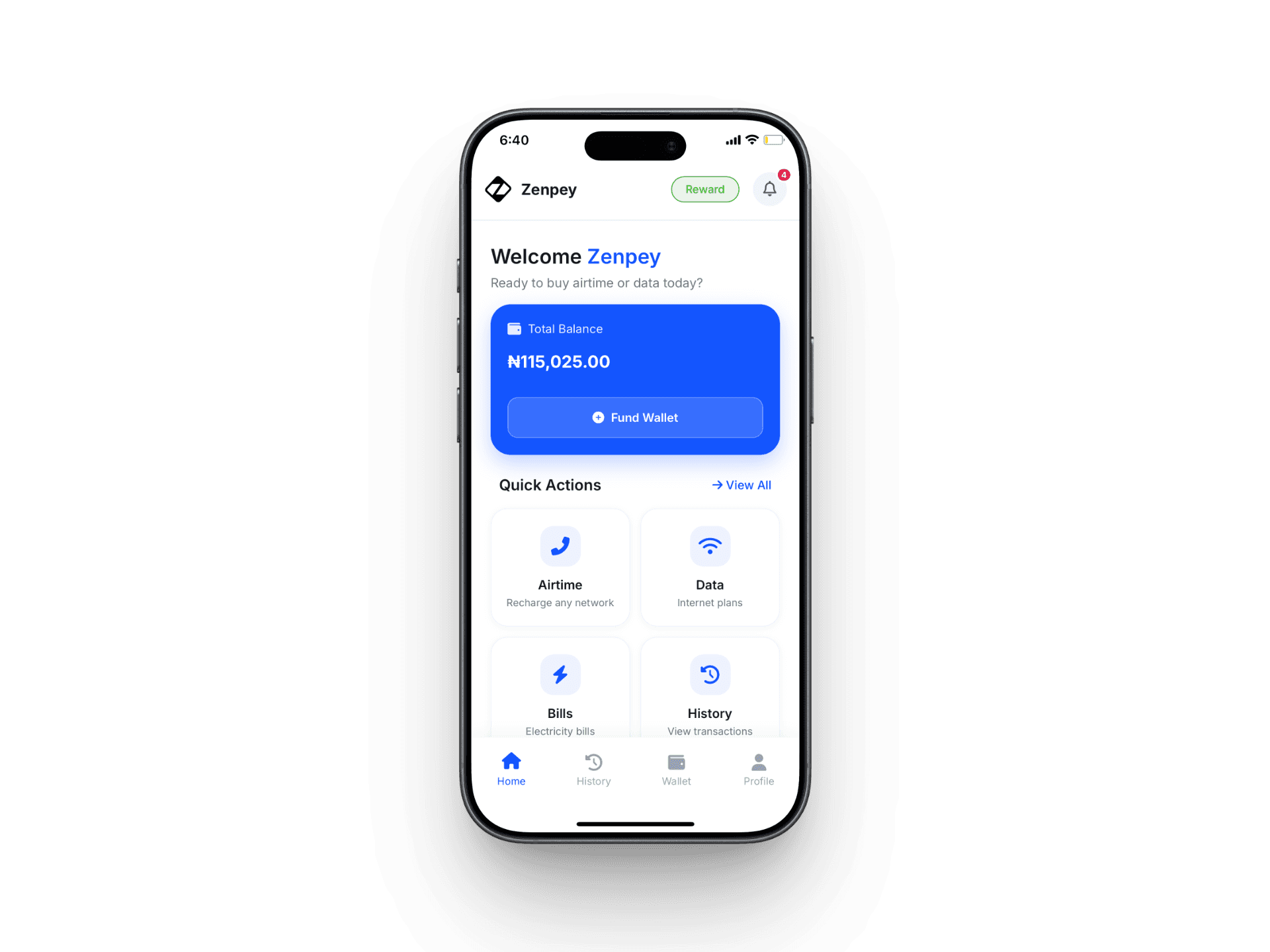 ZenPey app preview